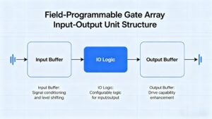 The input-output unit structure of the field-pr...